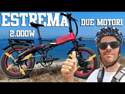 Nejsilnější 2000W elektrické horské kolo: Lankeleisi X2000 Max